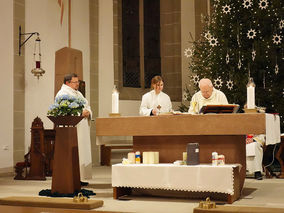 Darstellung des Herrn mit Kerzenweihe und Blasiussegen (Foto: Elisbetha Rößler)